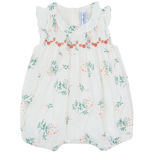 Tartine et Chocolat Romper Blanc | Hvid | 9 months