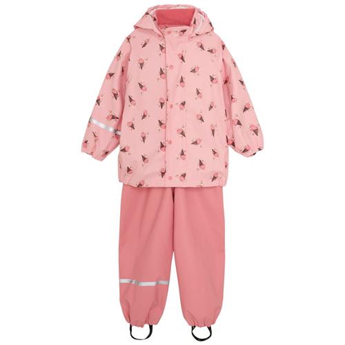 Celavi Regntøjssæt Peach Blossom | Lyserød | 130 cm