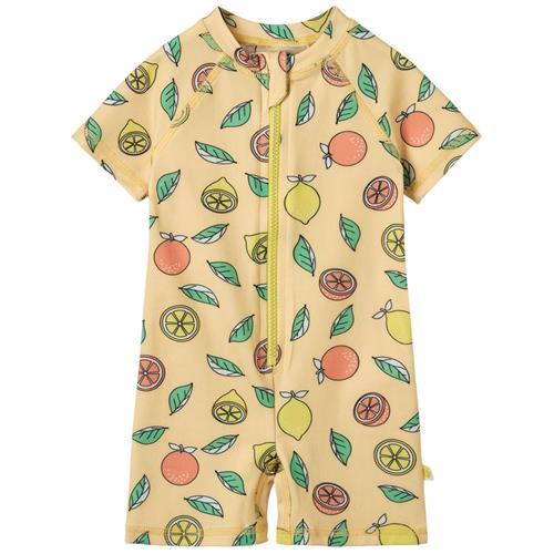 Småfolk Lemons And Oranges UV-dragt Custard | Gul | 68 cm