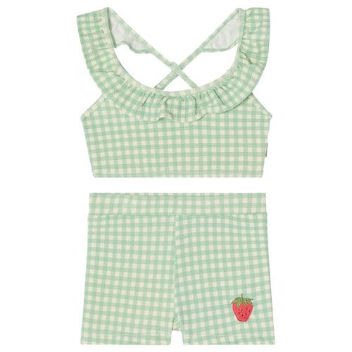 Kuling Samoa UV-bikini Mint Check | Grønn | 98/104 cm