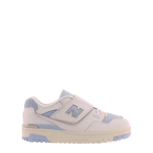 New Balance 550 Kids Bungee Lace Hook & Loop Top Strap Sneakers Sea Salt | Blå | 28 EU