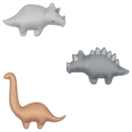 Konges Sløjd 3-Pack Dykkerlegetøj Dino | Beige | 01