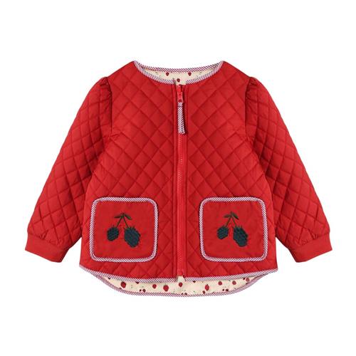 Fliink Kota Berry Jakke Pompeian Red Aop | Rød | 4 years