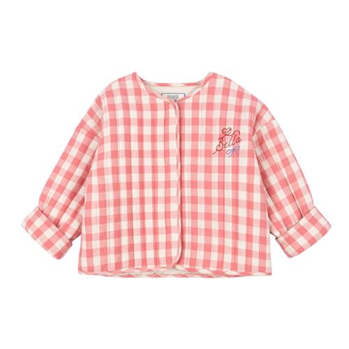 Konges Sløjd RHW X KS Bella Jakke Peach Blossom Check 18 months    18 måneder  kvinde