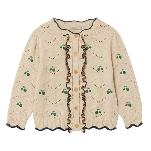 Fliink Mela Cardigan Med Flæser SANDSHELL |  | 12 months