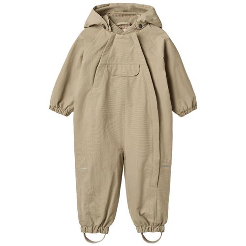 Wheat Olly Overtræksdragt Med Skal Warm Stone | Beige | 98 cm