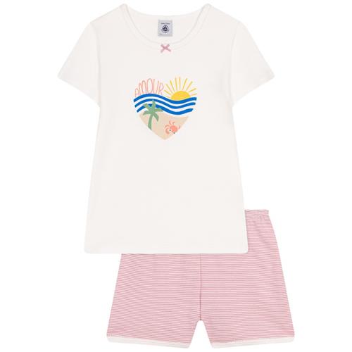 Petit Bateau Pyjamas I Bomuld Marshmallow Charme | Hvid | 6 years