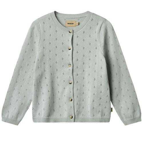 Wheat Maia Strikket Cardigan Soft Blue | Blå | 104 cm