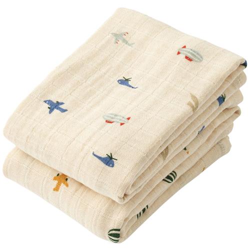 Liewood GOTS Lewis Muslin-klud Aviator / Ecru |  | 0