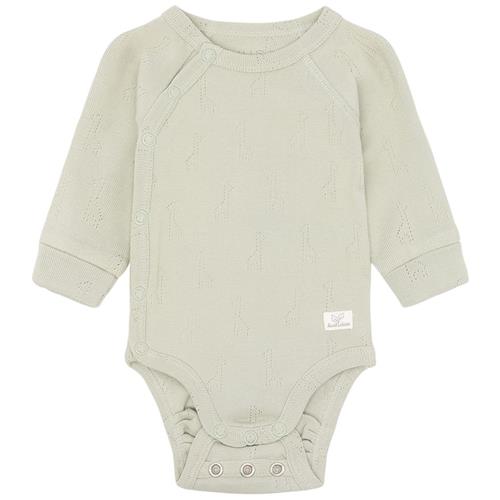 Hust&Claire Bing Baby Body Green Sage | Grønn | 74 cm