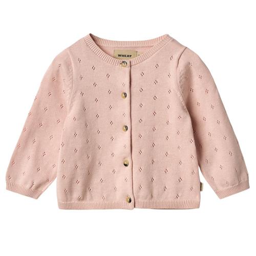 Wheat Maia Strikket Cardigan Powder | Lyserød | 92 cm
