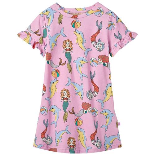 Småfolk Mermaids And Dolphins Kjole Pink Lavender | Lyserød | 4-5 years