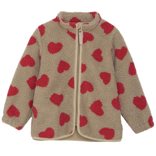 Celavi Teddy Fleect-jakke Cayenne | Beige | 90 cm
