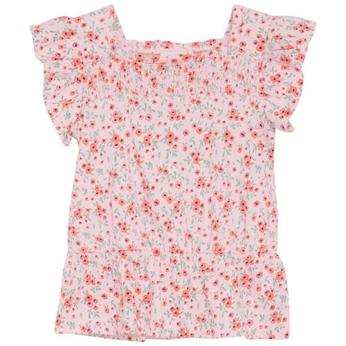 Minymo T-shirt Aop Rosen Quartz 134 cm  Lyserød  134 cm  kvinde