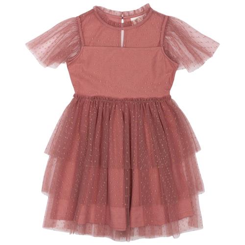 The New Narice Kjole Old Rose | Lyserød | 5-6 years