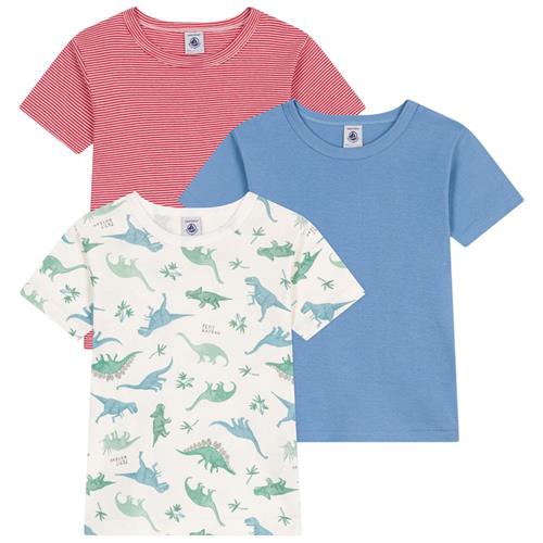 Petit Bateau 3-pak Bomulds-T-shirts Aloevera Marshmallow | Hvid | 4 years