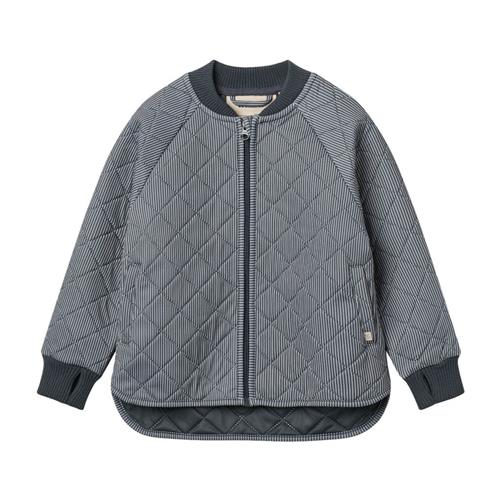 Wheat Sylvester Termojakke Ink Stripe | Blå | 104 cm