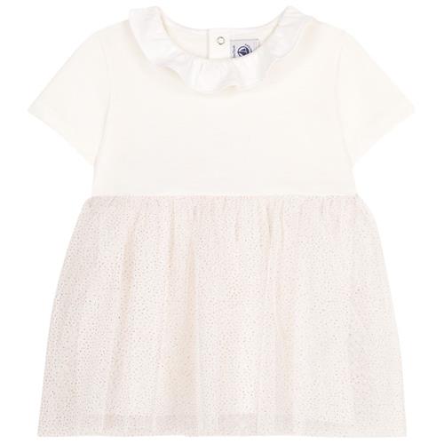 Petit Bateau Tylkjole Marshmallow Copper | Hvid | 36 months