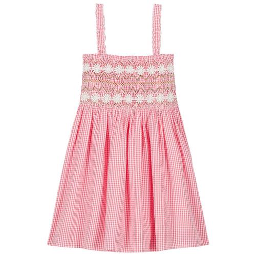 Louise Misha Tessa Kjole Pink Fragola Vichy | Lyserød | 8 years