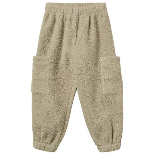 Wheat Suun Fleece-bukser Drift Wood | Beige | 98 cm
