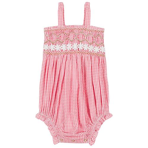Louise Misha Franscesca Romper Pink Fragola Vichy | Lyserød | 24 months