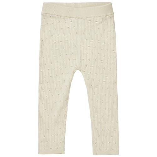 FUB Pointelle-leggings Ecru |  | 74 cm