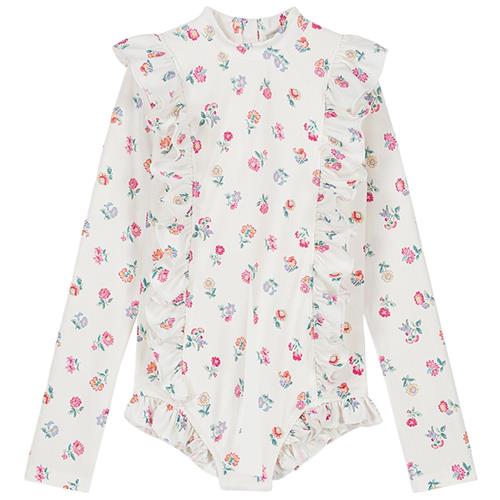 Louise Misha Aurelie Badedragt White Felicita Flow | Hvid | 7 years