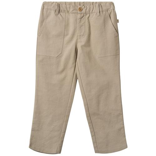 Wheat GOTS Egon Bukser Beige Stone | Beige | 98 cm