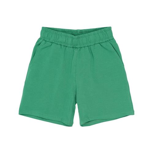 The New GOTS Norvalde Sweat Shorts Bottle Green | Grønn | 11-12 years