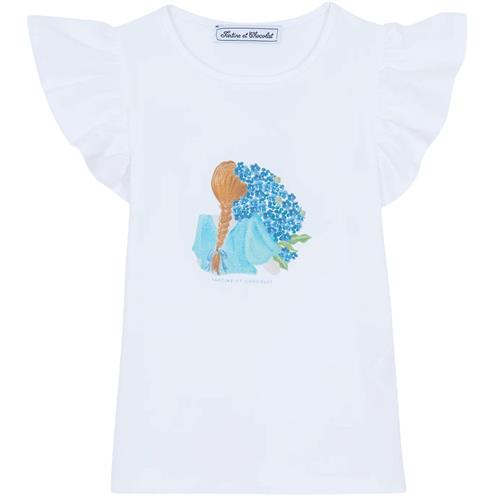 Tartine et Chocolat T-shirt Blanc | Hvid | 12 years