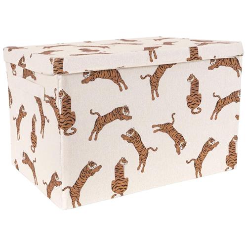 Konges Sløjd Stor Opbevaringskurv Tiger One Size      Unisex