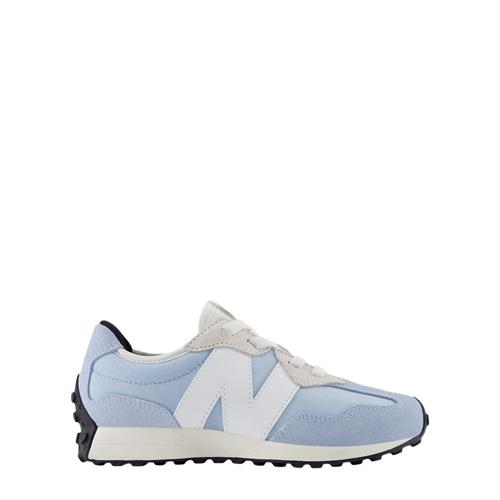 New Balance 327 Kids Bungee Lace Sneakers Light Chrome Blue | Blå | 35 EU