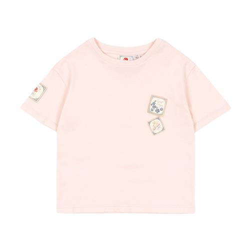 Konges Sløjd RHW X KS Lettre Tee Chalk Pink 4 Y    4 år  kvinde
