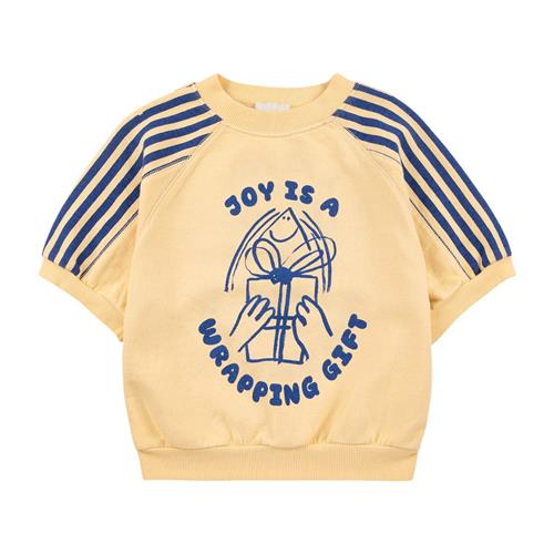 Bobo Choses Joy Is A Wrapping Gift Sweatshirt Light Yellow | Gul | 6-7 years