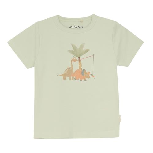Minymo GOTS T-shirt Tender Greens | Grønn | 74 cm