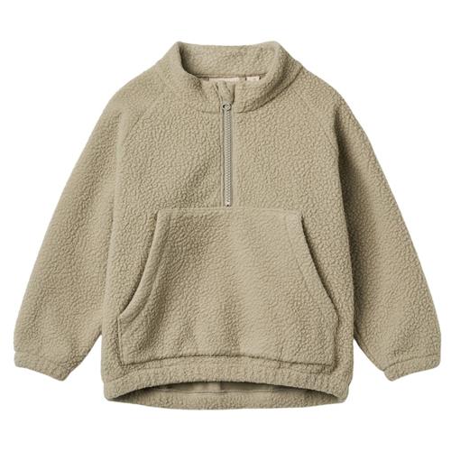 Wheat Moon Anorak I Fleece Drift Wood | Beige | 98 cm