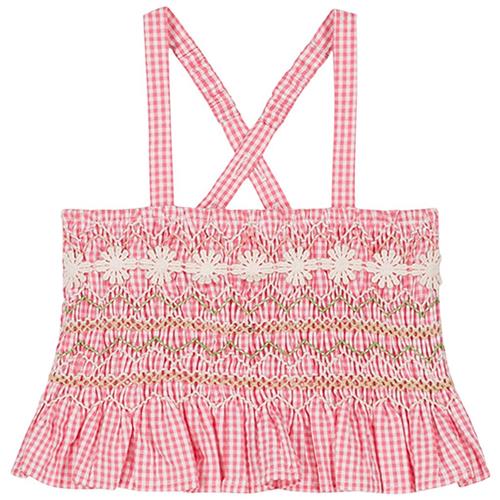 Louise Misha Florentina Camisole Pink Fragola Vichy | Lyserød | 10 years