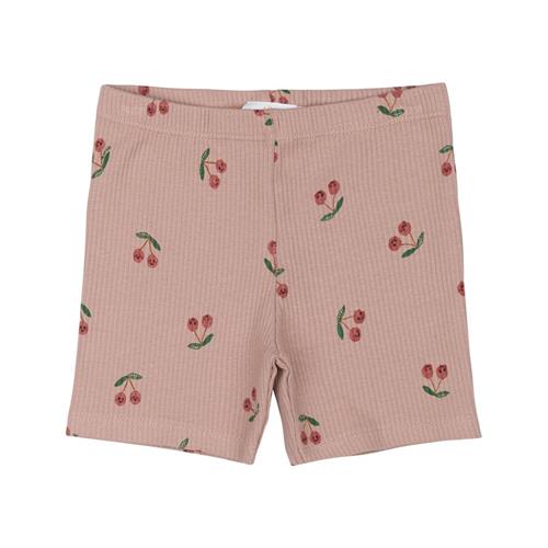 The New Siblings GOTS Oona Ribbede Shorts Adobe Rose Aop | Lyserød | 98 cm