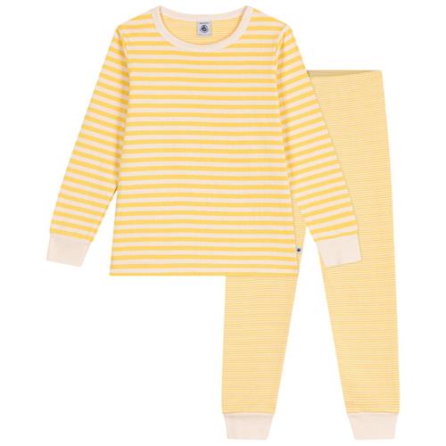 Petit Bateau Stripy Pyjamas Orge Avalanche | Gul | 5 years