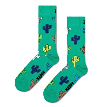 Happy socks Strømper Cactus Sock Grøn Mønster Str 41/46