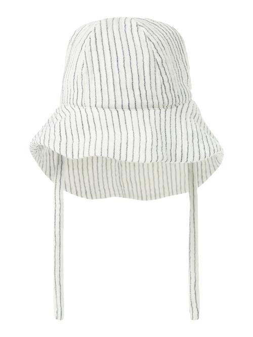 Se NAME IT Hat 'NBMFEDANNE'  navy / uldhvid ved About You
