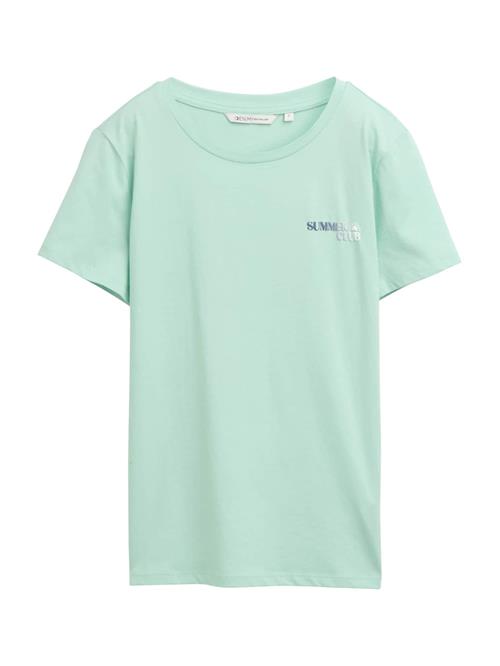 TOM TAILOR DENIM Shirts  blå / mint / hvid