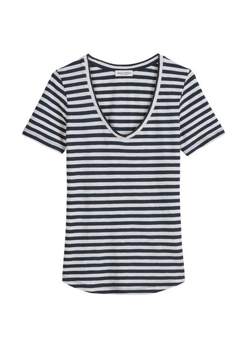Marc O'Polo Shirts  marin / hvid