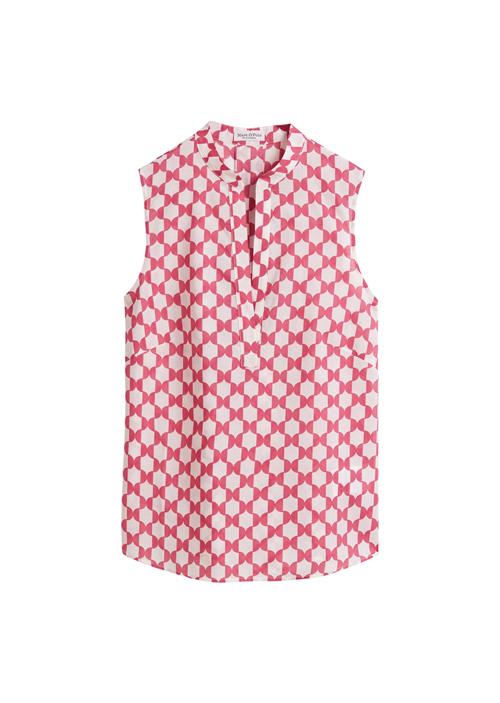 Marc O'Polo Bluse  pink / hvid