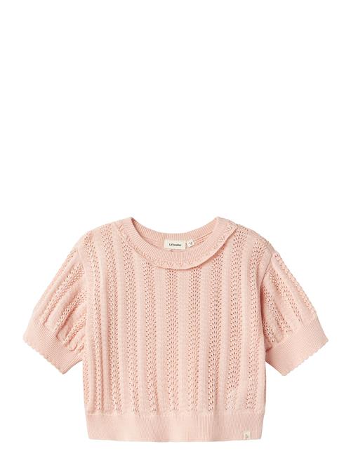 Nmffaria Ss Loose Knit Lil Lil'Atelier Orange