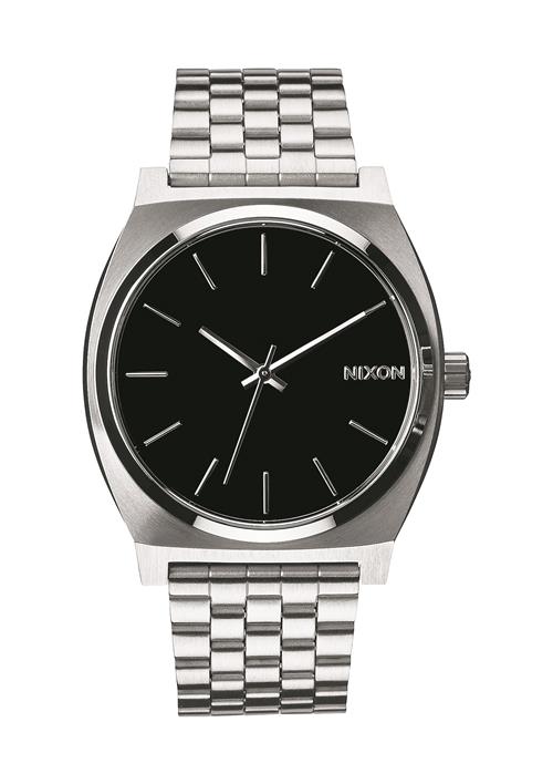 Nixon Analogt ur 'Time Teller'  sort / sølv