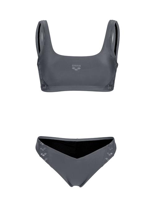 ARENA Bikini 'TEAM STRIPE'  grå