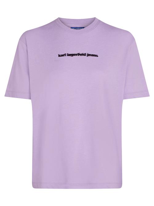 KARL LAGERFELD JEANS Shirts  blomme / sort