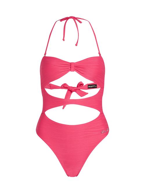 Karl Lagerfeld Badedragt  pink