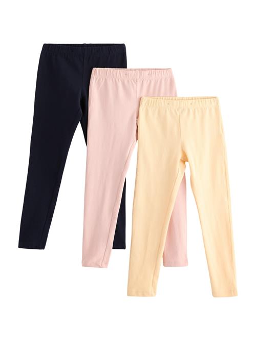 Se Lindex Leggings  pastelgul / lyserød / sort ved About You